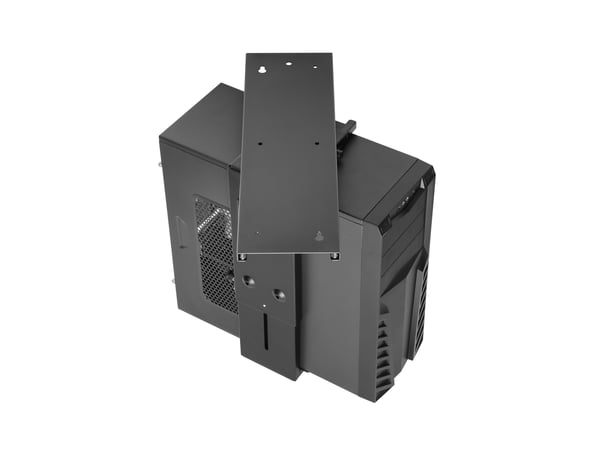 Equip 650892 CPU-teline Keskusyksikön pidike pöydän alle Musta