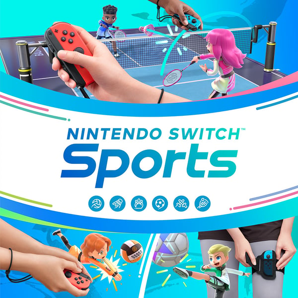 Nintendo Switch Sports Set bærbar spilkonsol 15,8 cm (6.2") 32 GB Berøringsskærm Wi-Fi Blå, Grå, Rød
