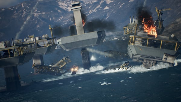 BANDAI NAMCO Entertainment Ace Combat 7 : Skies Unknown Standard Tyska, Engelska, Förenklad kinesiska, Koreanska, Spanska, Franska, Italienska, Japanska, Polska, Portugisiska, Ryska PlayStation 4