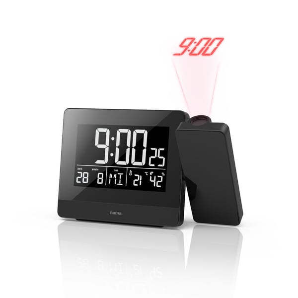 Hama Plus Charge Digital alarmur Sort