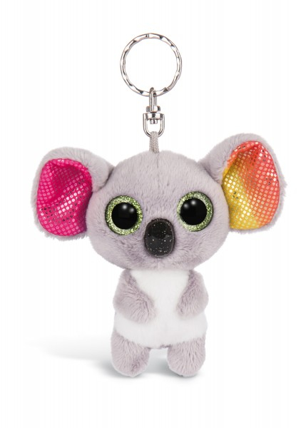 NICI Koala Miss Crayon Nyckelring Grå, Multifärg