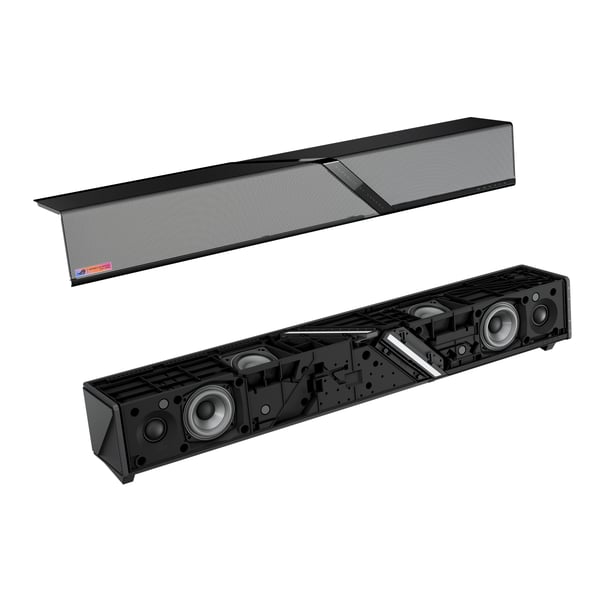 ASUS ROG Gjallar Svart 2.1.2 kanaler