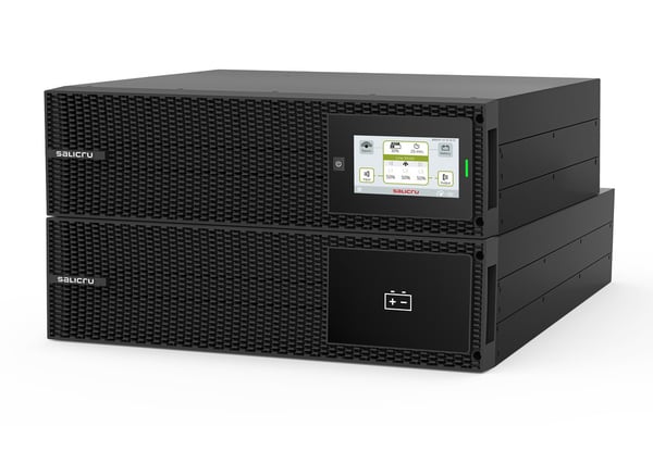 Salicru SLC 10000 TWIN RT3 MULTI strömskydd (UPS) Dubbelkonvertering (Online) 10 kVA 10000 W