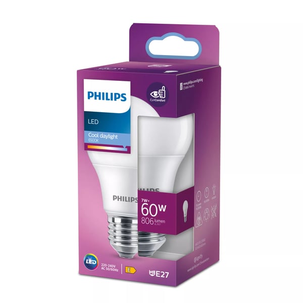 Philips Pære 60 W A60 E27