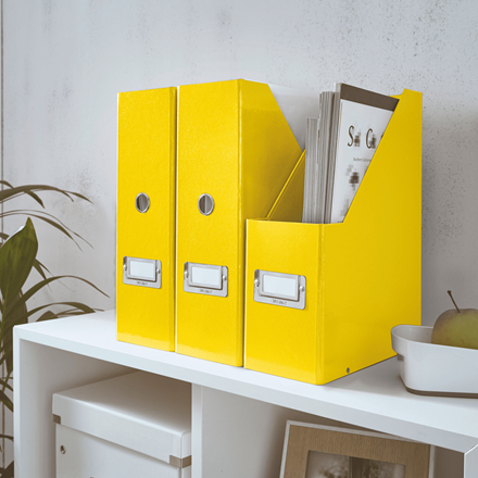 Leitz Click & Store WOW tidsskriftsamler, 77% recirkuleret karton