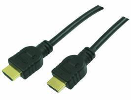 LogiLink HDMI, 15m HDMI-kabel HDMI Type A (Standard) Sort