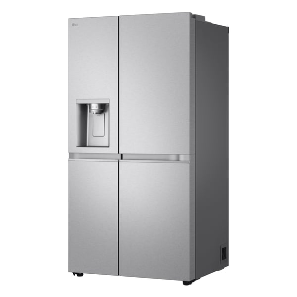 LG GSLE91MBAB side-by-side køle-fryseskab Fritstående 623 L Rustfrit stål