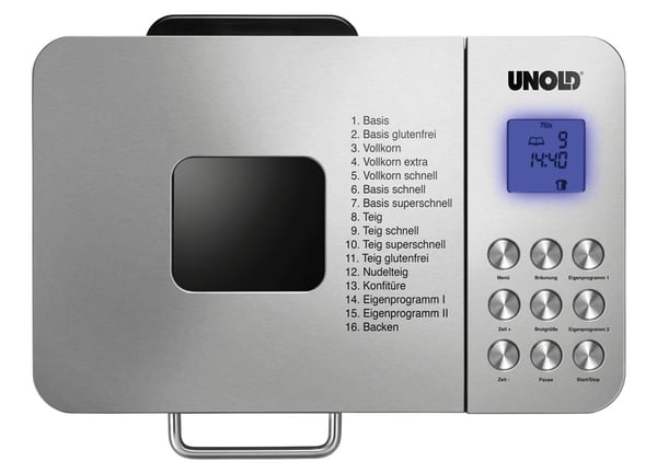 Unold 68456 leipäkone 600 W Ruostumaton teräs