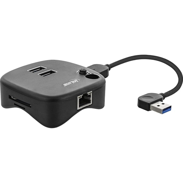 InLine 35392 gränssnittshubbar USB 3.2 Gen 1 (3.1 Gen 1) Type-A 5000 Mbit/s Svart