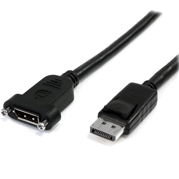 StarTech.com 91 cm 20-stifts DP DisplayPort Förlängningskabel för Panelmontering - DisplayPort till Display