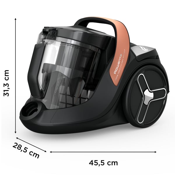 Rowenta Green Force RO7C30 2,5 l Cylinderdammsugare Torr 500 W Utan påse
