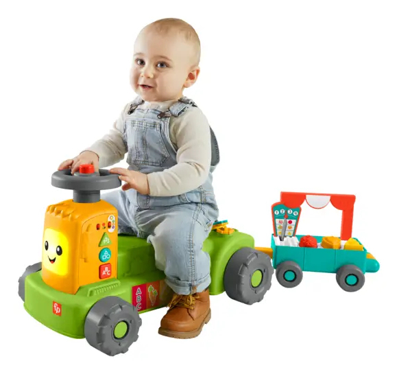 Fisher-Price HRB83 Keinu- ja ratsastuslelu Päällä istuttava traktori