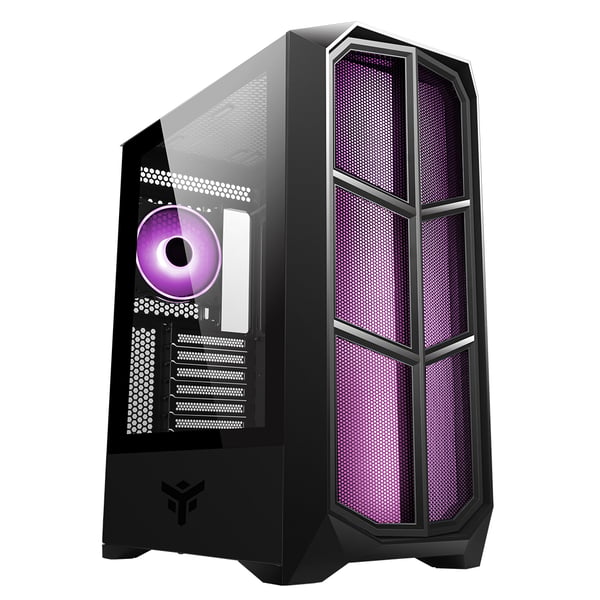 itek VERTIBRA Y210 Midi Tower Svart