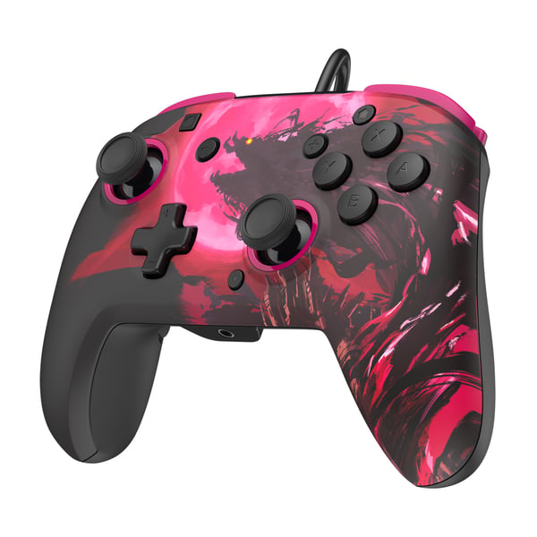 PDP Rematch: Hyrule Blue Svart, Magenta USB Spelplatta Analog / Digital Nintendo Switch, Nintendo Switch Lite, Nintendo Switch OLED
