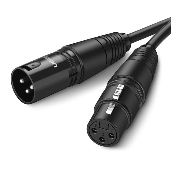 Ugreen 20712 lydkabel 5 m XLR Sort