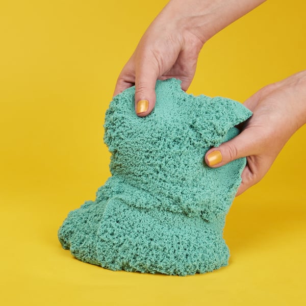 Kinetic Sand KNS RFL 2lb ShmrSd TwinklyTeal GML