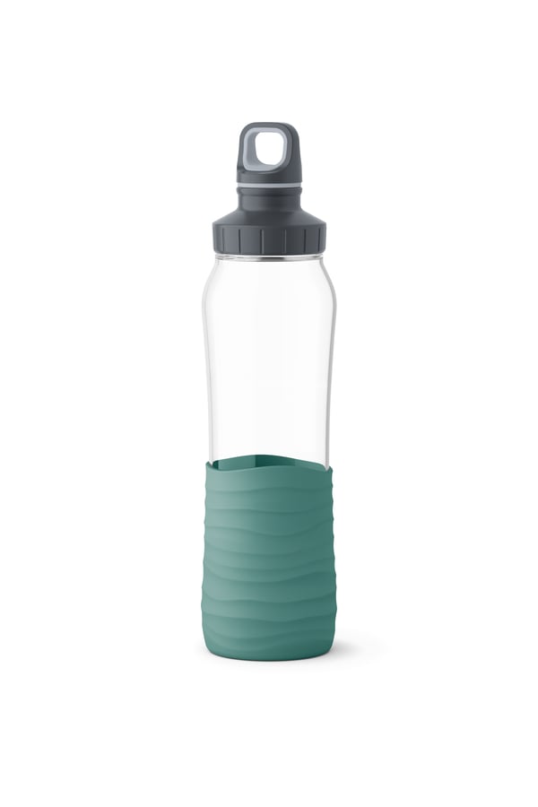 EMSA KW DRINK2GO N31003 Dagligt forbrug 700 ml Glas Grøn, Transparent