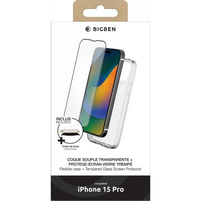 BIG BEN PACKSILIVTIP15P Matkapuhelimen näyttö- ja taustasuoja Kirkas näytönsuoja Apple 1 kpl