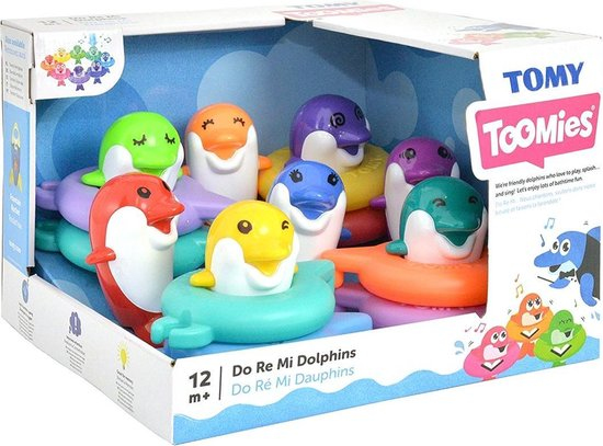 Tomy Toomies Do Rae Mi Dolphins Bade legetøj Flerfarvet