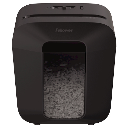 Fellowes Powershred LX25 paperisilppuri Silpuksi leikkaava Musta