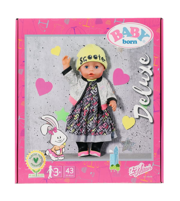 BABY born City Deluxe Style Nuken vaatesetti