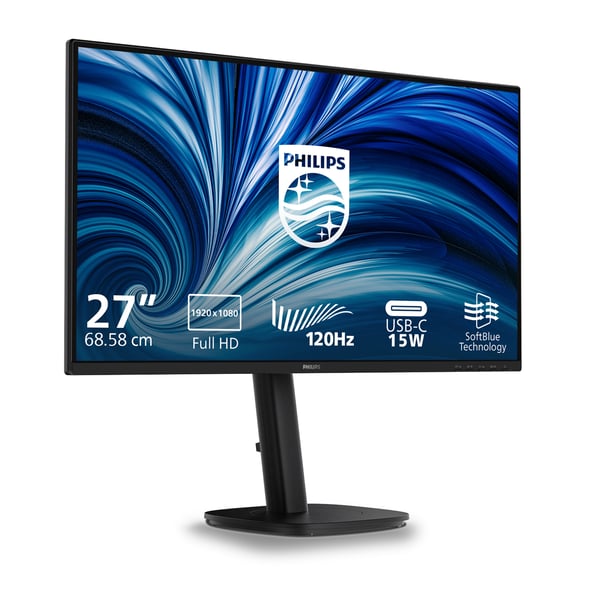 Philips 3000 series 27B2N3200J/00 computerskærm 68,6 cm (27") 1920 x 1080 pixel Fuld HD LCD Sort