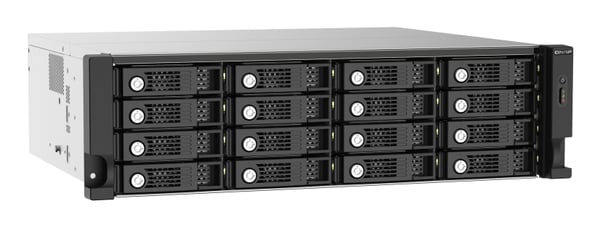 QNAP TL-R1620Sep-RP HDD kabinet Sort, Grå 2.5/3.5"