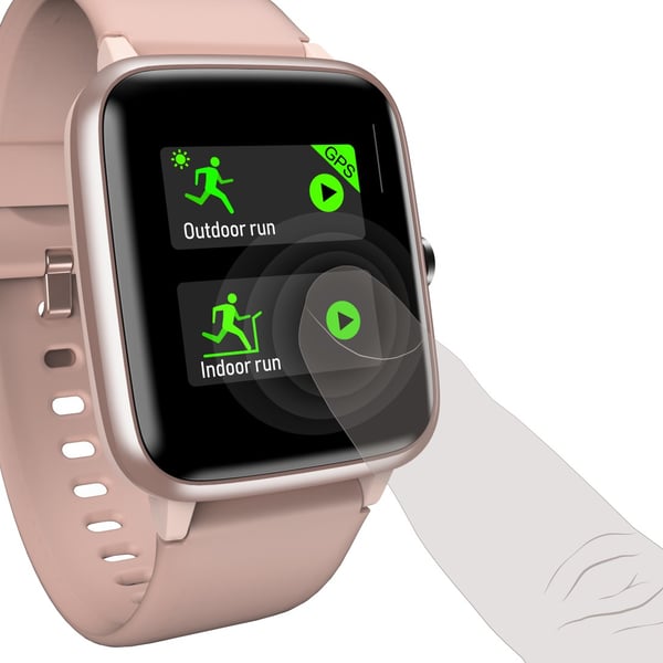 Hama Fit Watch 5910 LCD Aktivitetstracker til håndled 3,3 cm (1.3") IP68 Lyserød