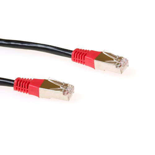 ACT CAT5E FTP LSZH cross-over (IB5101) 1m netværkskabel Sort