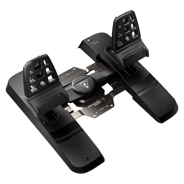 Turtle Beach VelocityOne Rudder Svart USB Pedaler PC, Xbox, Xbox One, Xbox Series S, Xbox Series X