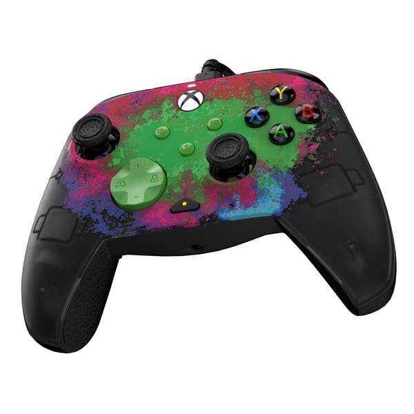 PDP REMATCH GLOW Advanced Svart, Grön, Röd USB Spelplatta Analog / Digital PC, Xbox One, Xbox Series S, Xbox Series X