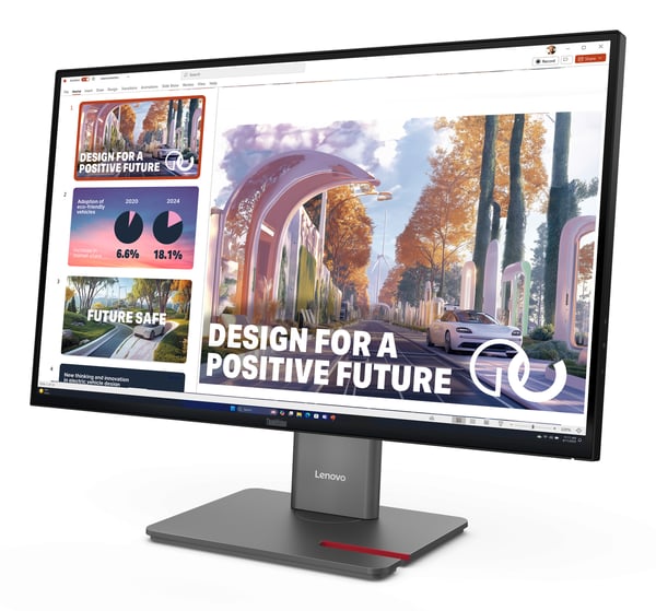 ThinkVision P27QD-40 27\" QHD USB-C-dockingmonitor [Energiklasse D] (64B3GAT2EU)