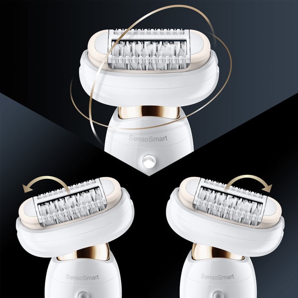 Braun Silk-épil 9 Flex 9100 BS 40 pincetter Guld, Hvid