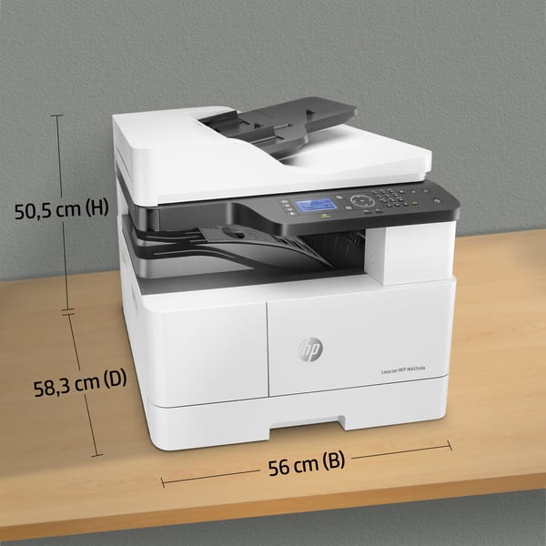 HP LaserJet MFP M443nda Laser A3 1200 x 1200 dpi 24 sider pr. minut