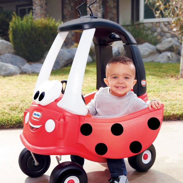 Little Tikes Cozy Coupe Ladybug Gåbil til at ride på