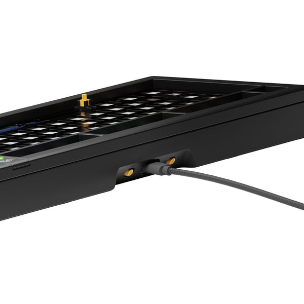 Glorious Gaming GMMK 3 75% Barebones tangentbord Spela USB Nej Svart