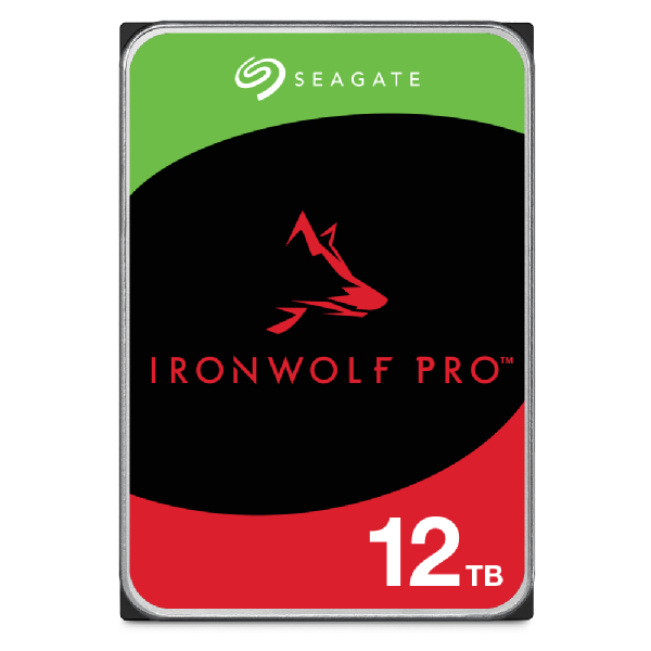Seagate IronWolf Pro ST12000NT001 - Hårddisk - 12 TB - intern - 3.5\" (8.9 cm)