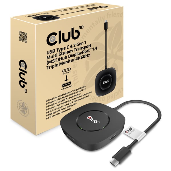 Club 3D Dockingstation - USB-C 3.2 Gen 1