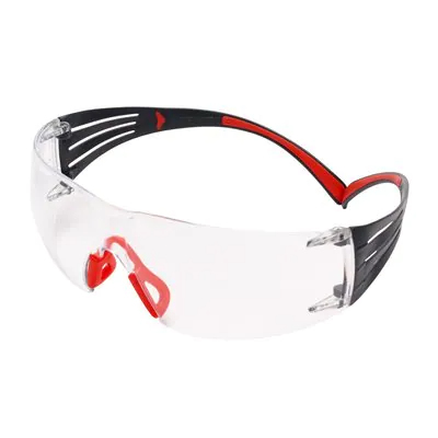3M 7100148026 sikkerhedsbrille & brille Sikkerhedsbriller Polykarbonat (PC) Grå, Rød