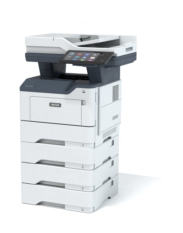Xerox VersaLink B415 A4 47 sid/min dubbelsidig kopiering/utskrift/scanning/fax, PS3 PCL5e/6, 2 magasin totalt 650 ark