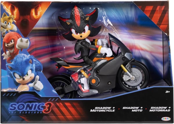 Sonic the Hedgehog 3 Shadow & Motorcycle