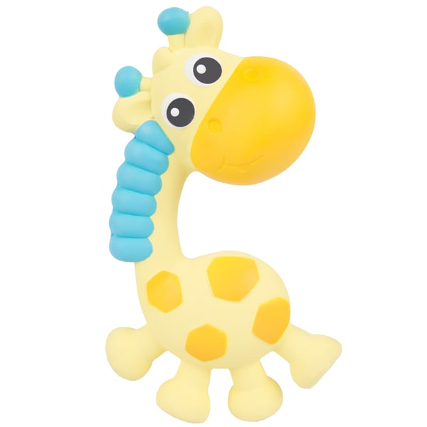 Playgro Squeak And Soothe Natural Teether leksaker till barnvagnsmobil