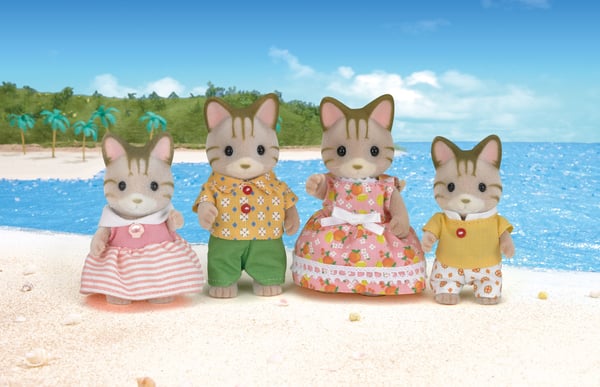 Sylvanian Families Familjen Kissekatt