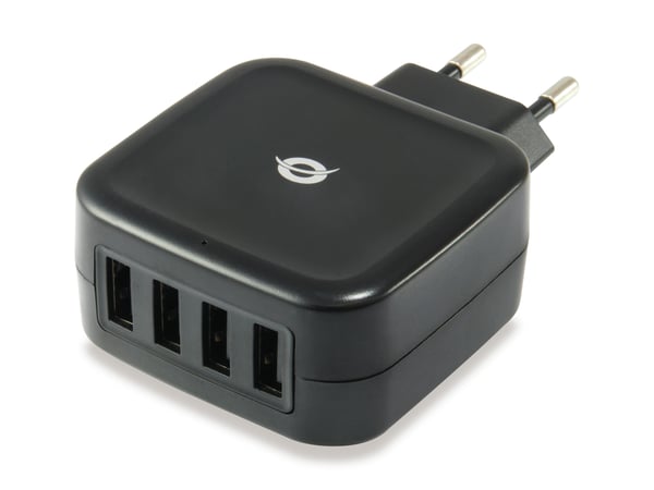 Conceptronic ALTHEA04B mobilladdare Universal Svart AC inomhus