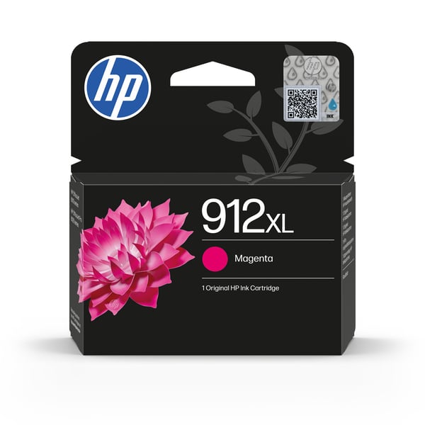 HP 912XL alkuperäinen riittoisa magenta mustepatruuna