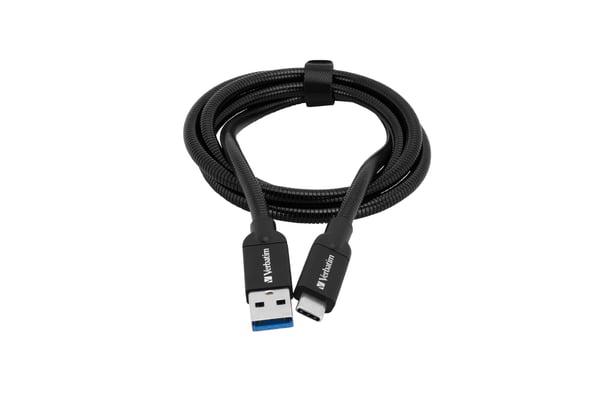 Verbatim 48871 USB-kabel USB 3.2 Gen 2 (3.1 Gen 2) 1 m USB A USB C Sort