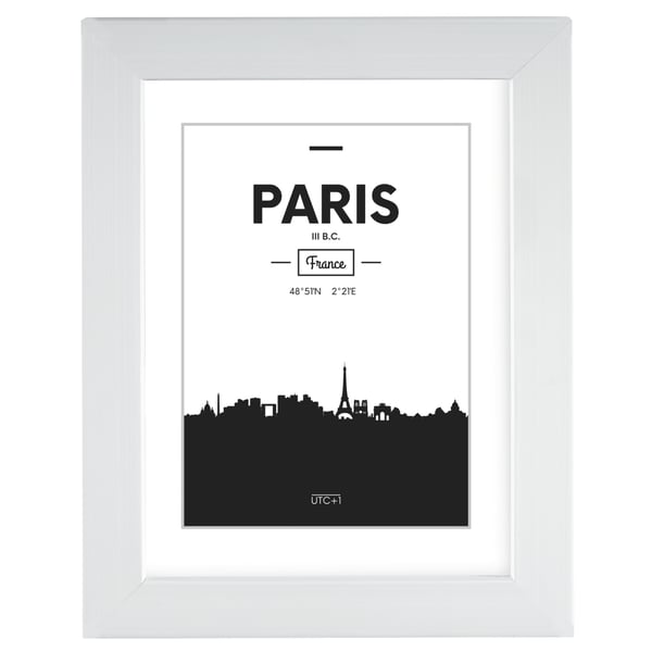 Hama Paris Enbildsram Vit