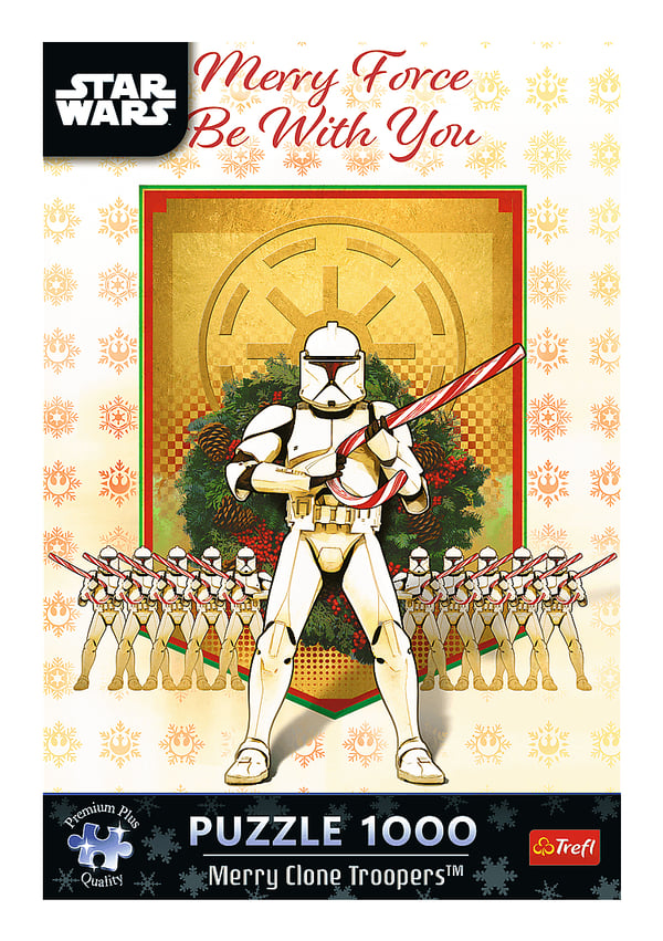 Trefl Premium Plus Quality Star Wars 1000 Puslespil 1000 stk Fjernsyn/film