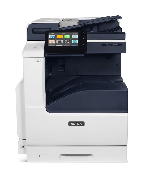 Xerox VersaLink C7130 A3 30 sider pr. minut, 2-sidet kopiering/udskrivning/scanning PCL5c/6 DADF 2 magasiner i alt 620 ark Xerox VersaLink C7130 A3 30 sider pr. minut, 2-sidet kopiering/udskrivning/scanning PCL5c/6 DADF 2 magasiner i alt 620 ark