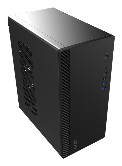 MSI PRO SHIELD M100P tietokonekotelo Midi Tower Musta